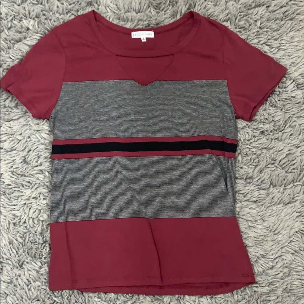 Buckle NWOT keyhole shirt
